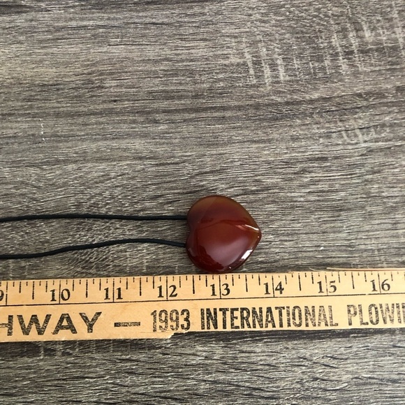 Heart Shaped Stone Necklace - Picture 9 of 13